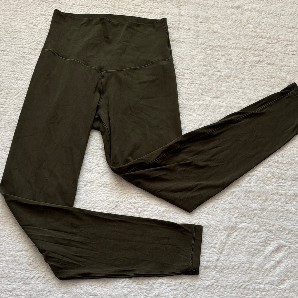 Aerie Olive Green High Waisted Leggings